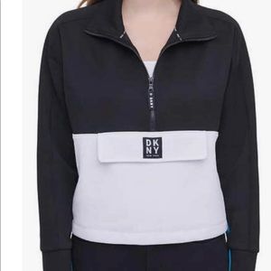 DKNY SPORT LADIES 1/2 ZIP PULLOVER